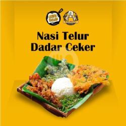 Nasi Telur Dadar Sambal Ceker