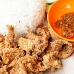 Nasi Ayam Tepung Crispy Suerr