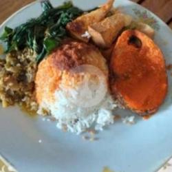 Nasi Rames Ikan Tongkol Asam Padeh