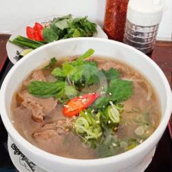 Pho Beef Noodle Soup   Fresh Herbs Platter