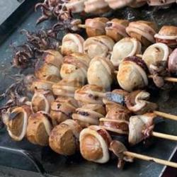 Sate Cumi Bakso Ikan