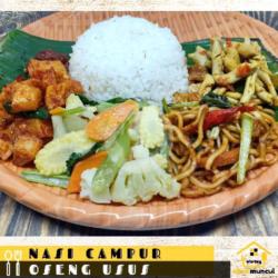 Nasi Campur   Oseng Usus