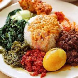 Nasi Telor Ayam Sederhana