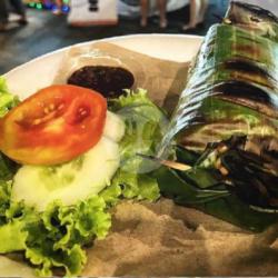 Paket Nasi Bakar Cumi Asin