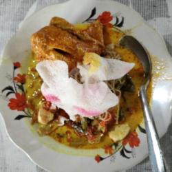 Lontong Rendang