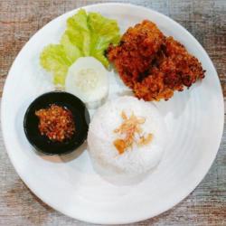 Nasi Ayam Crispy Bakar