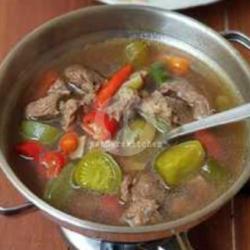 Sayur Asem-asem Daging / Porsi