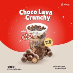 Choco Lava Crunchy With Kit Kat (l)