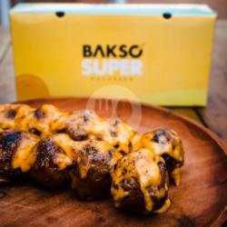 Bakso Bakar Keju   Saus Mentai