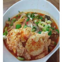 Seblak Ayam Suwir   Baso Ikan