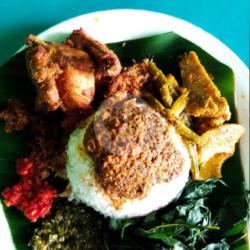 Nasi Remes Ayam Bumbu