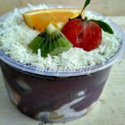 Salad Buah Saos Coklat Topping Keju 300ml