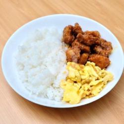 Nasi Ayam Teriyaki   Telur