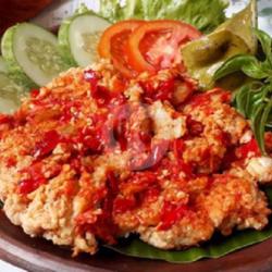 Ayam Geprek Dower   Nasi