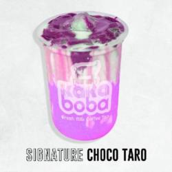 Signature Mix Choco - Taro Boba