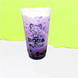 Taro Cheese Boba Milk