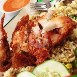 Nasi Goreng Cikur Ayam Geprek Goreng