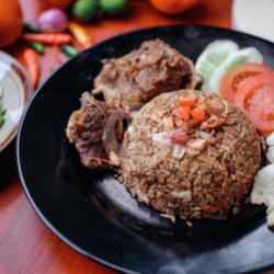 Nasi Goreng Oseng Pisah Daging Iga