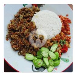 Nasi Sambel Kerang Mercon