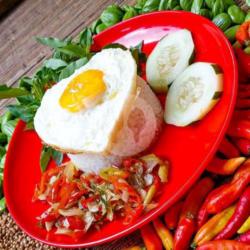 Sego Sambel Telur Hemat