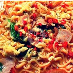 Mie Indomie Rebus Extra Pedas Mdz Toping Lengkap