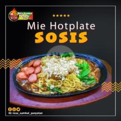 Mie Hotplate Sosis