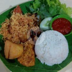 Nasi (biasa / Uduk) Ayam Kremes