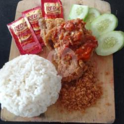 Nasi Geprek Sambal Korek Berempah