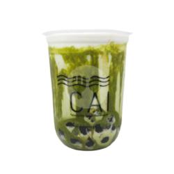 Matcha Boba Cheese Milk