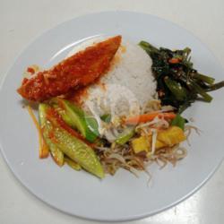 Paket Nasi Rames Pindang Tongkol