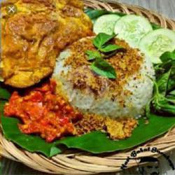 Telur  Tahu Timpi  Nasi