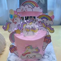 Cake Ultah Unicorn