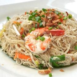 Bihun Goreng Seafood Kangkung Belacan