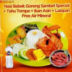 Nasi Bebek Goreng Sambel Special