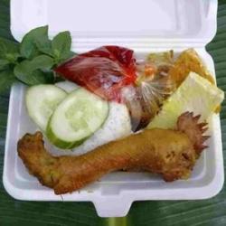 Nasi Penyetan Kepala Ayam/bebek