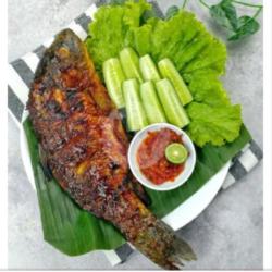 Nasi Ikan Mas Bakar