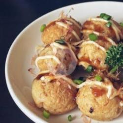 Takoyaki Abon Pedas