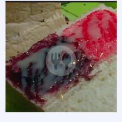 Roti Bakar Stroberry Susu