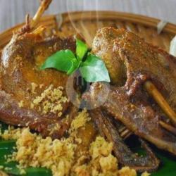 Ikan,bebek Srundeng Tanpa Nasi