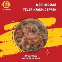 Nasi Indomie Telor Krispi Geprek   Tahu