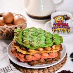 Thara Egg Waffle Pandan