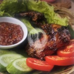 Nasi Ayam Bakar Sayur