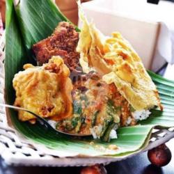 Nasi Pecel Biasa