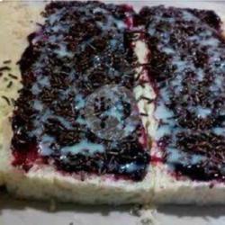 Roti Bakar Blueberry Seres Coklat