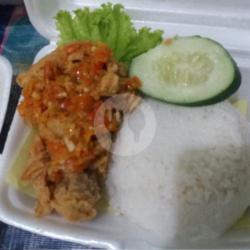 Nasi Geprek Teh