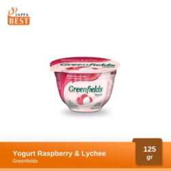 Greenfields Yogurt Raspberry-lychee 125 Gr