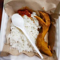 Nasi Kepala Bacem Plus Sambel