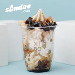 Boba Croffle Sundae