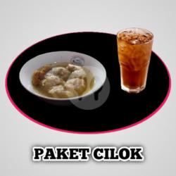 Paket Pentol Cilok (free Es Teh)