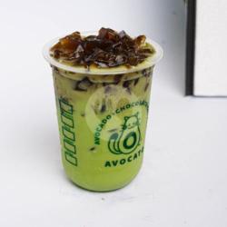 Matcha Jelly Latte